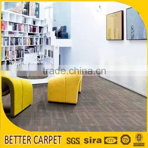 Classical Simple Color Brown 50x50cm Office Carpet Tile thumbnail-2