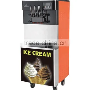 Hot Sale 3 Flavors Soft Ice Cream Machine For Sale thumbnail-2