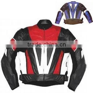 DL-1207 Best Deal In Leather Motorbike Jacket , Daytona Wears thumbnail-1