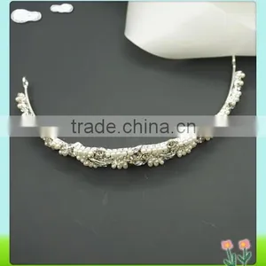Wholesale Bling Bling Decorative Headwear With Pearl thumbnail-2
