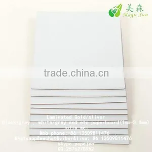 Coated Duplex Cardboard Grey Board FDA 31*43 Customized Card Board Grey Core Board Good 350g Paper Sheet thumbnail-5