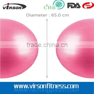 NVYB-6 Ningbo Virson Anti-burst Stability Ball Non Slip Yoga Ball for Sports and Fitness thumbnail-5