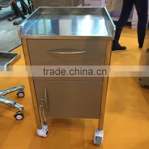 Movable Dental Clinic Cabinet, Dental Trolley, Hospital Trolley thumbnail-3