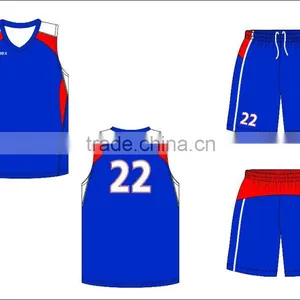 Custom 2016 New Design Cheap Basketball Jersey With OEM Service thumbnail-4