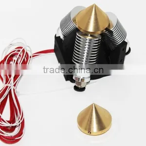 3D Printer Accessories 3 Into1 Out Multi Color Multi Nozzle Brass Nozzle Extruder Nozzles 0.4mm for 1.75mm thumbnail-2