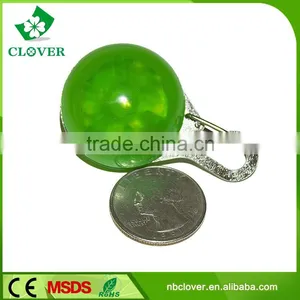 Round Shape Promotional Gifts Plastic Keychain Led Flashlight Wholesale thumbnail-1