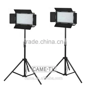 New 2 X 576 LED Light Dimmable Bi-color 5600K 3200K Digital Display V Mount thumbnail-1