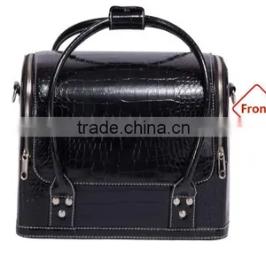 Fashion Pvc Leather Cosmetic Packing Bag Makeup Case thumbnail-3