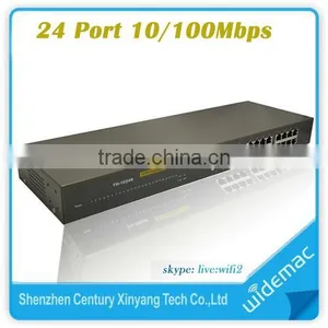 Steel Case 24 Port 10/100M Switch (WD-1024R) thumbnail-1