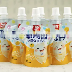 Wholesale Food Grade Spout Pouch Liquid Drink Plastic Bag thumbnail-4
