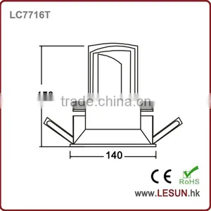 White 8W Cob Led Downlight for Hotel Lighting LC7710N thumbnail-4