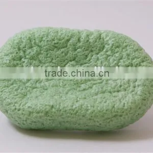 Japanese 100% Natural Green Tea Konjac Sponge Dry Type thumbnail-5