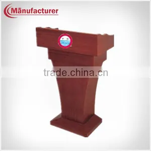 Hotel Wood Pulpit Lectern Stand/Consultation Dais/Church Podium Stand thumbnail-1
