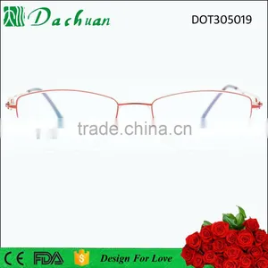 Hot Sale Simple Design Good Quality Lady Titanium Spectacle Eyewear thumbnail-2