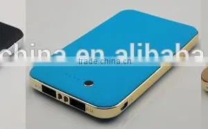 FPB-908 Power Bank Card 5000mAh,With Rubber Coating and Electroplate thumbnail-1