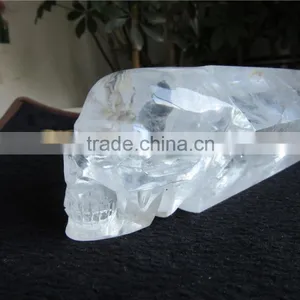 China China White Clear Alien Quartz Crystal Skulls for Sale thumbnail-1