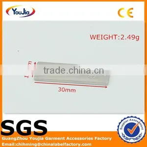 OEM Fashion Style Engraved Metal Label Jeans Tag thumbnail-1