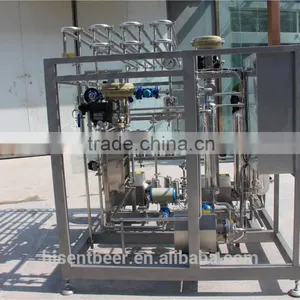 High Quality China Qingdao 2T Touch Screen Beer Pasteurizer Sterilization Machine Equipment thumbnail-4