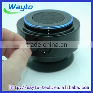 IP x7 Waterproof Shower Speaker Wireless Bluetooth Speaker thumbnail-4