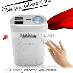 Guoguo Factory Price Wholesale Large Capacity 10000mah Portable Mobile Power Bank thumbnail-5