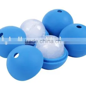 Stone Cask Ice Rounds - Silicon Ice Mould Makes 2 Large 2.5" Ice Balls - Slow Melting Ice Ball thumbnail-1