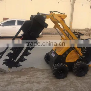 Mini Skid Steer Loader/mini Attachment Trencher/mini Skid Loader Trencher thumbnail-6