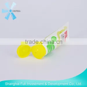 Small Toothpaste Tube Round Tube With Flip Top Cap thumbnail-6