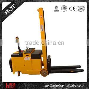 1T 1.6m Standing Operated Balanced Electric Stacker thumbnail-1