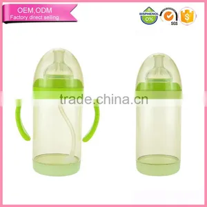 High Quality Wide Neck Natural Flow PPSU Nursing Bottle BPA Free in Bulk thumbnail-4