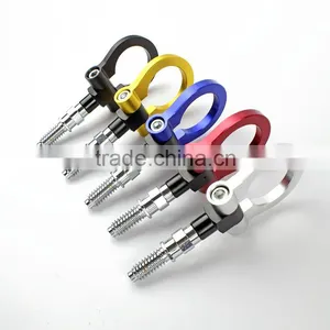 Universal Racing Screw Shape Rear Tow Hook Fit For Europe Cars Or For Japanese Cars thumbnail-2
