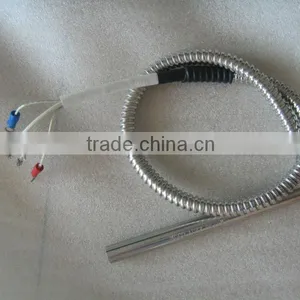 Stainless Steel Cartridge Heater With Metal Tube Protective Sleeve thumbnail-1