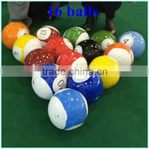 Inflatable Poolball Soccer Table Kicking Billiards on Table With CE Blower thumbnail-5