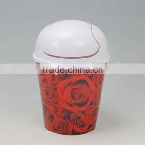 2.5L Plastic Trash Bin thumbnail-1