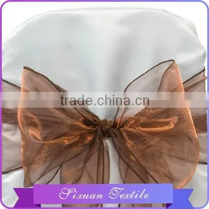 Plain Dyed Organdy Chair Sash thumbnail-1