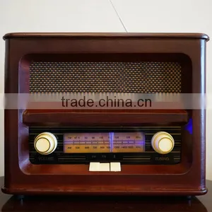 AM FM Wooden Radio With Bluetooth thumbnail-3