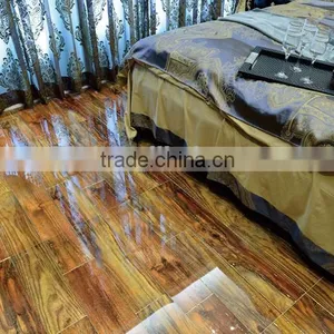3D Ink-jet Printing Technology Porcelain Glazed Wood Finish Ceramic Tiles thumbnail-3