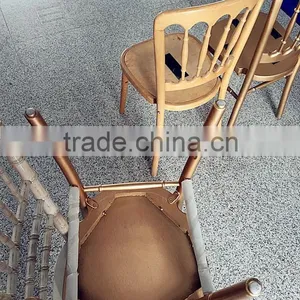Stacking Brown Chateau Chair thumbnail-4