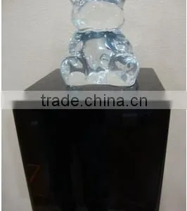 Acrylic Lucite Display Cube Pedestal Art Sculpture Stand thumbnail-3