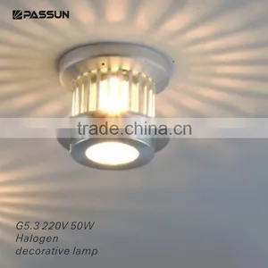 Pure Aluminum Surface Mounted Halogen Light Beautiful Design Halogen Decorative Light thumbnail-1