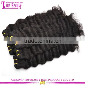 8A Grade 100 Human Hair Raw Virgin Brazilian Hair 7A Deep Wave thumbnail-2