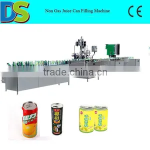 Non Gas Juice Can Filling Machine thumbnail-1