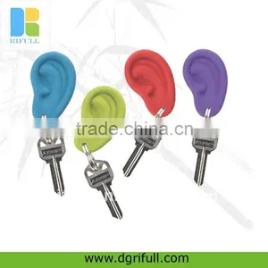 Custom Silicone Keychain thumbnail-1
