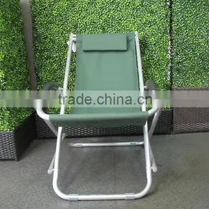 Aluminum Frame Folding Beach Chair thumbnail-1