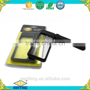 Hot Sale 3X Foldable Desktop Handheld Reading Magnifier With 2 LED Magnifying Glass thumbnail-2
