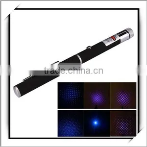 HOT! 2 In 1 Blue Violet Purple 5mw Laser Pointer Pen thumbnail-1