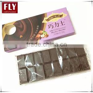 Black Dark Bar Chocolate / 100g Chocolate Bar thumbnail-4