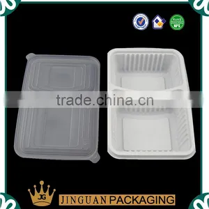 Eco- Friendly Disposable Custom Plastic Blister Take Away Fast Food Packaging With Clear PP thumbnail-1