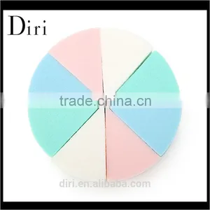 OEM Protable 8pcs/lot Private Label Cosmetic Powder Puffs thumbnail-1