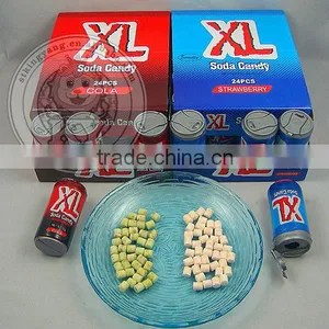 Plastic Zip-top Cans of Soda Tabletting Candy thumbnail-1