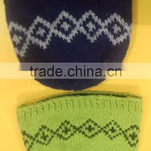 Winter Hats/100% Woolen Winter Hats/ Handmade Woolen Hats/Nepal Made Woolen Hats thumbnail-2